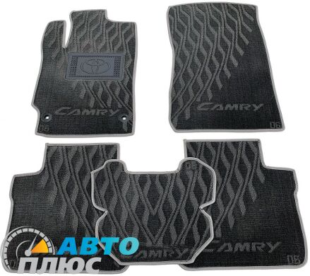 Композитные коврики в салон Toyota Camry 40 2006- (V) серые AVTO-Tex