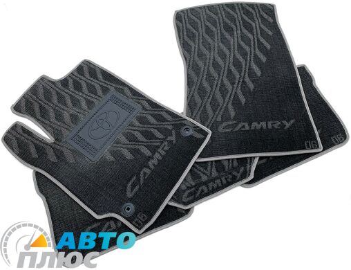 Композитные коврики в салон Toyota Camry 40 2006- (V) серые AVTO-Tex