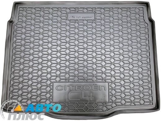 Автомобильный коврик в багажник Citroen C4 2021- (AVTO-Gumm)
