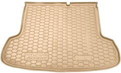 Автомобильный коврик в багажник Hyundai Accent 2006- Sedan бежевый (AVTO-Gumm)