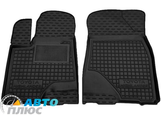 Передние коврики в автомобиль Toyota Highlander 2014- (Avto-Gumm)