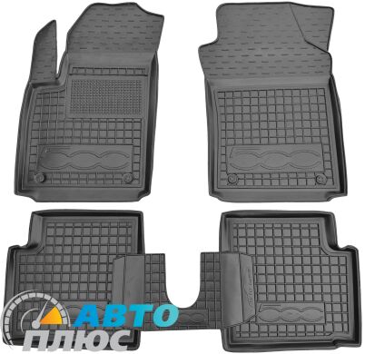 Автомобильные коврики в салон Fiat 500 2007- (Avto-Gumm)